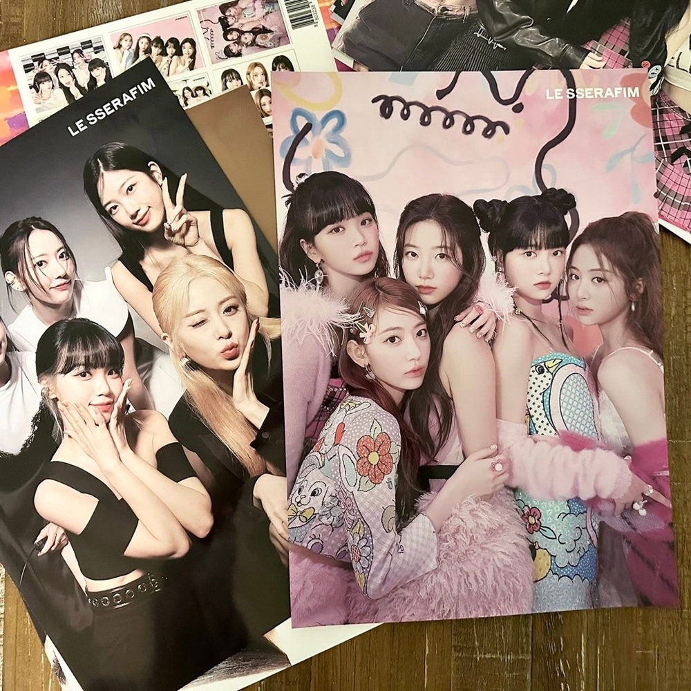 K-Pop Idol LE SSERAFIM Poster Set - Picture 3 of 7